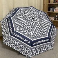 ราคา Dior Umbrella ร่มพับอัตโนมัติ พกพาสะดวก กันแดด Anti-UV ใช้ได้ทั้งกันแดดและกันฝน เหมาะสำหรับผู้หญิง (28350297799)