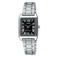 ราคา Casio Standard นาฬิกาข้อมือผู้หญิง สายสเตนเลส รุ่น LTP-V007D,LTP-V007D-1B,LTP-V007D-1BUDF - สีเงิน (5717241609)