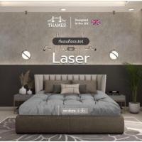 ราคา Thames ที่นอนท็อปเปอร์ หนา6นิ้ว[ใย4ชั้น] รุ่น Laser ใยขนห่านเทียม4ชั้นหนานุ่ม ผ้าคัตตอล100%นุ่มไม่ระคายเคือง (18882854677)