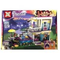 ราคา ตัวต่อเลโก้จีน SX 3008 บ้าน 2 ชั้น Friends Livi's Pop Star House จำนวน 760pcs cn2 (1145248907)