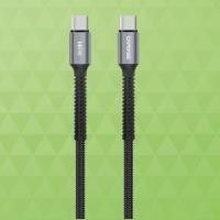 ราคา Capdase Metallic Ccpd140W_1.5M Usb-C เป็น Usb-C ซิงค์และสายชาร์จ (140W) 1.5M Type C ชาร์จเร็ว Pd 3.0 Pd 3.1 Pps 5A กระแสไฟ 28V ชาร์จแล็ปท็อป (23220885581)