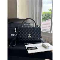 ราคา ส่งต่อ Chanel Coco 10.5" Black cavier with red lizard (28216398520)