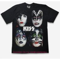 ราคา เสื้อวง kiss เสื้อวงดนตรีร๊อค kiss ป้าย the roxx (4699054403)