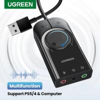 ราคา ยกระดับประสบการณ์เสียงของคุณด้วย UGREEN 40964 USB EXTERNAL STEREO SOUND ADAPTER (23089682648)
