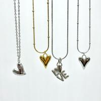 ราคา Piing me Stainless steel Necklace | สร้อยคอสแตนเลสพร้อมจี้หัวใจ (29616758795)