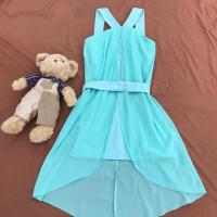 ราคา เดรสออกงาน สีเขียวมิ้น (5433183159)