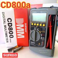 ราคา SUNWA CD-800a Digital Multimeter มัลติมิเตอร์ มิเตอร์วัดไฟ ดิจิตอลมัลติมิเตอร์ มิเตอรดิจิตอล เครื่องมือวัดไฟดิจิตอล (11162164934)