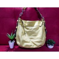 ราคา กระเป๋าหนังสะพายไหล่ สีเหลือง COACH (7662801286)