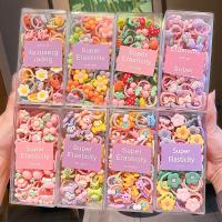 ราคา ยางรัดผม แบบยืดหยุ่น สีสันสดใส สไตล์เกาหลี เครื่องประดับ สําหรับผู้หญิง (20584785387)