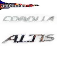 ราคา โลโก้ COROLLA + ALTIS LOGO COROLLA + ALTIS ชุปโครเมี่ยม ใส่ Altis แอลติส 2 ชิ้น มีบริการเก็บเงินปลายทาง (27706217492)