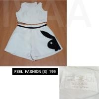 ราคา ชุดเข้าเซต playboy งานป้าย Feel Fashion(s) ทรงสวย ผ้าใส่สบาย งานน่ารักมากค่ะ (7444573868)