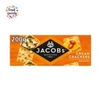 ราคา [Best Before 25-Jan-25] Jacobs Cream Cracker 200g จาคอบส์ ครีมแครกเกอร์ 200 กรัม (20274636485)