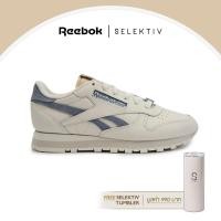 ราคา REEBOK Classic Leather cream blue (25965973354)