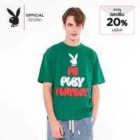 ราคา PLAYBOY เสื้อยืดคอกลม OVERSIZE รุ่น P1UT244OT002GR (27920145139)