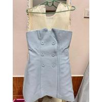 ราคา ชุดเดรสfifth garden ออกงาน คัตติ้งทุกจุดสวยสีฟ้า (29710923142)