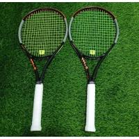 ราคา ไม้เทนนิสมือสอง WILSON BURN 100s V4.0 เอ็นขึ้นใหม่ทั้ง 2 ไม้ พร้อมกันสะเทือน ✨️ สภาพดีค่ะ (26220428928)
