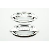 ราคา ครอบไฟเลี้ยวแก้มสำหรับ Toyota Hilus Vigo 2004-14 พลาสติกสีโครเมี่ยมติดตั้งด้วยเทปกาวสองหน้าด้านหลัง (3318685824)