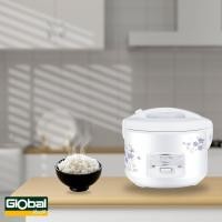 ราคา GlobalHouse CLOSE หม้อหุงข้าว ความจุ 1.8 ลิตร รุ่น OT-RF09 (ลายดอกไม้สีม่วง) สีขาว สินค้าของแท้คุณภาพดี (24780664995)