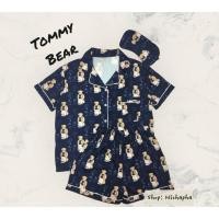 ราคา ชุดนอนลายTommy ผ้าไหมเกาหลี (24421055544)