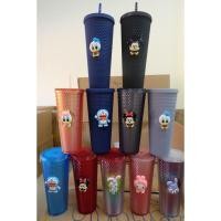 ราคา แก้วน้ำพลาสติกแข็ง แก้วหนาม ขนาด 750 ml การ์ตูน 3 D โดเรม่อน มิกกี้เมาส์ โดนัลดั๊ก คิตตี้ (23421180661)