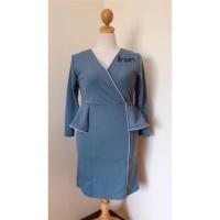 ราคา เสื้อผ้าไซส์ใหญ่ เดรสคนอวบ ชุดทำงานคนอ้วน ชุดไปงานไซส์ใหญ่ (26650059671)