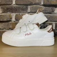 ราคา FILA COURT DELUXE BOLD SHINY YC ไซส์ 37 ยาว 23 ซม มือสองของแท้ (11290044608)