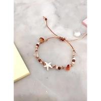 ราคา สร้อยข้อมือเชือก กำไลข้อมื้อเชือกถักหินสี (29264264589)
