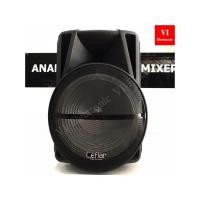 ราคา ตู้ลำโพงล้อลากCeflar K-242 พร้อมขยายในตัว มีแบตเตอรี่ บลูทูลพร้อมไมค์ลอยสองตัว (4912461460)