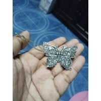 ราคา กิ๊ฟติดผมตอกลายรูปผีเสื้อ,เงินแท้925 (29966413076)