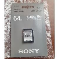 ราคา SONY 64GB (270/70 MB/S) UHS-II SDXC MEMORY CARD 270/70 MB/S (7836915673)