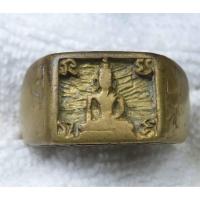 ราคา แหวน พระพุทธ นะมะพะทะ เนื้อทองเหลืองเก่า ไม่ทราบที่ แหวนพระปางมารวิชัย (27417157020)