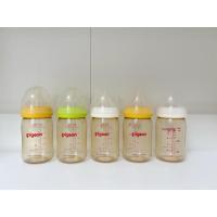 ราคา ขวดนม Pigeon พีเจ้น ขวดนมคอกว้างสีชา (24784254834)