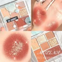 ราคา Suikone พาเลทอายแชโดว์ เนื้อแมตต์ กลิตเตอร์ กันน้ํา ราคาถูก สําหรับนักเรียน (6590738600)