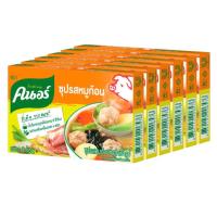 ราคา คนอร์ ซุปรสหมูก้อน 80 กรัม แพ็ค 6 ชิ้น (25034470235)