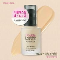 ราคา 《Sale》ของแท้/พร้อมส่ง Etude House Double Lasting Foundation SPF34/PA++ (1168679333)