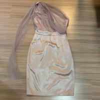ราคา ชุดเดรสออกงานสี pink gold (5138993892)