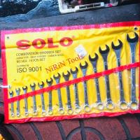 ราคา SOLO ประแจแหวนข้าง 14ตัวชุด เบอร์ 8-24 mm #ประแจ #แหวนข้าง #ปากตาย SOLO 14ตัวชุด (8-24) (21703557534)