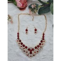 ราคา เครื่องประดับไหว้พระแม่ลักษมี สีแดง#02พร้อมส่ง (29002244123)