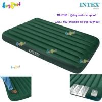 ราคา Intex ที่นอนเป่าลม แคมป์ปิ้ง มีสูบลมเท้าเหยียบฝังในตัว ขนาด 4.5 ฟุต (ฟูล) 137x191x22 ซม. รุ่น 66928 (2254109411)