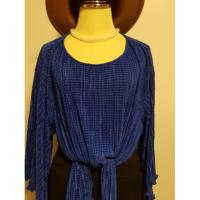 ราคา เสื้อแฟชั่น สีน้ำเงินแขนยาว แบรนด์ Forever 21 แท้ (4232675282)