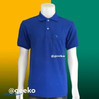ราคา Geeko เสื้อตรากวาง สีน้ำเงินสด เนื้อผ้านุ่ม ๆ สวมใส่สบาย ไม่หด ไม่ย้วย สีไม่ตก คุ้มค่า คุ้มราคา เบอร์32 เสื้อฟอร์ม (5724071026)
