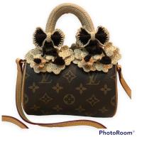 ราคา หูถักกระเป๋า ที่หุ้มหูกระเป๋า สปีดี้มินิ,นาโน งานhandmade ไหมคอตตอน (23915998231)