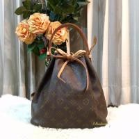 ราคา Louis Vuitton Monogram Petite Noe MM Shoulder Bag Authentic % (11000436225)