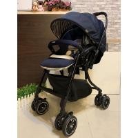 ราคา รถเข็นเด็ก ยี่ห้อ Combi รุ่น Handy Auto 4 Cas สีน้ำเงินกรม พร้อมซัพพอร์ต (7591058709)