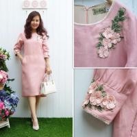 ราคา ชุดผ้าลินิน สไตล์เรียบหรู ชุดใส่ทำงาน เสื้อผ้าแฟชั่นผู้หญิง ชุดใส่ไปเที่ยว ชุดใส่ไปงาน เดรสผ้าลินินยาว ชุดไปงานแต่ง (4935186254)