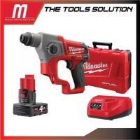 ราคา Milwaukee - M12 CH-0C สว่านโรตารี่ไร้สาย 12 โวลต์ ระบบ SDS+ พร้อมแบตเตอรี่ 4 Ah และแท่นชาร์จ (8944604873)