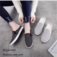 ราคา ผ้าใบแคนวาส ทรงสวมแบบเปิดส้น รองพื้นถอดได้ (1188157365)