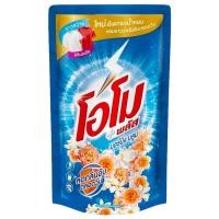 ราคา LeeMart น้ำยาซักผ้า โอโม่ พลัส OMO Plus 600ML โอโม พลัส โอโม่น้ำ ซักน้ำ สูตร มอนิ่งบลูม สีน้ำเงิน ขนาด 600 มล. (16583828676)