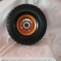 ราคา ล้อPU ขนาดกว้าง4นิ้ว ความสูงล้อ12นิ้ว หน้ากว้างยาง4.10"-3.50" กระทะล้อเส้นผ่านศูนย์กลาง6" ยางเนื้อPU อย่างดีทั้งเส้น (6824654619)