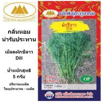 ราคา ภูเขาทอง เมล็ดผักชีลาว เมล็ดพันธุ์พืช เม็ดผักชี ผักชีลาว ขนาด 5 กรัม (17284959433)